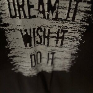 Tek Gear Black shirt with White Logo